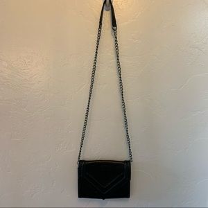 Black 2 in 1 crossbody bag/ clutch